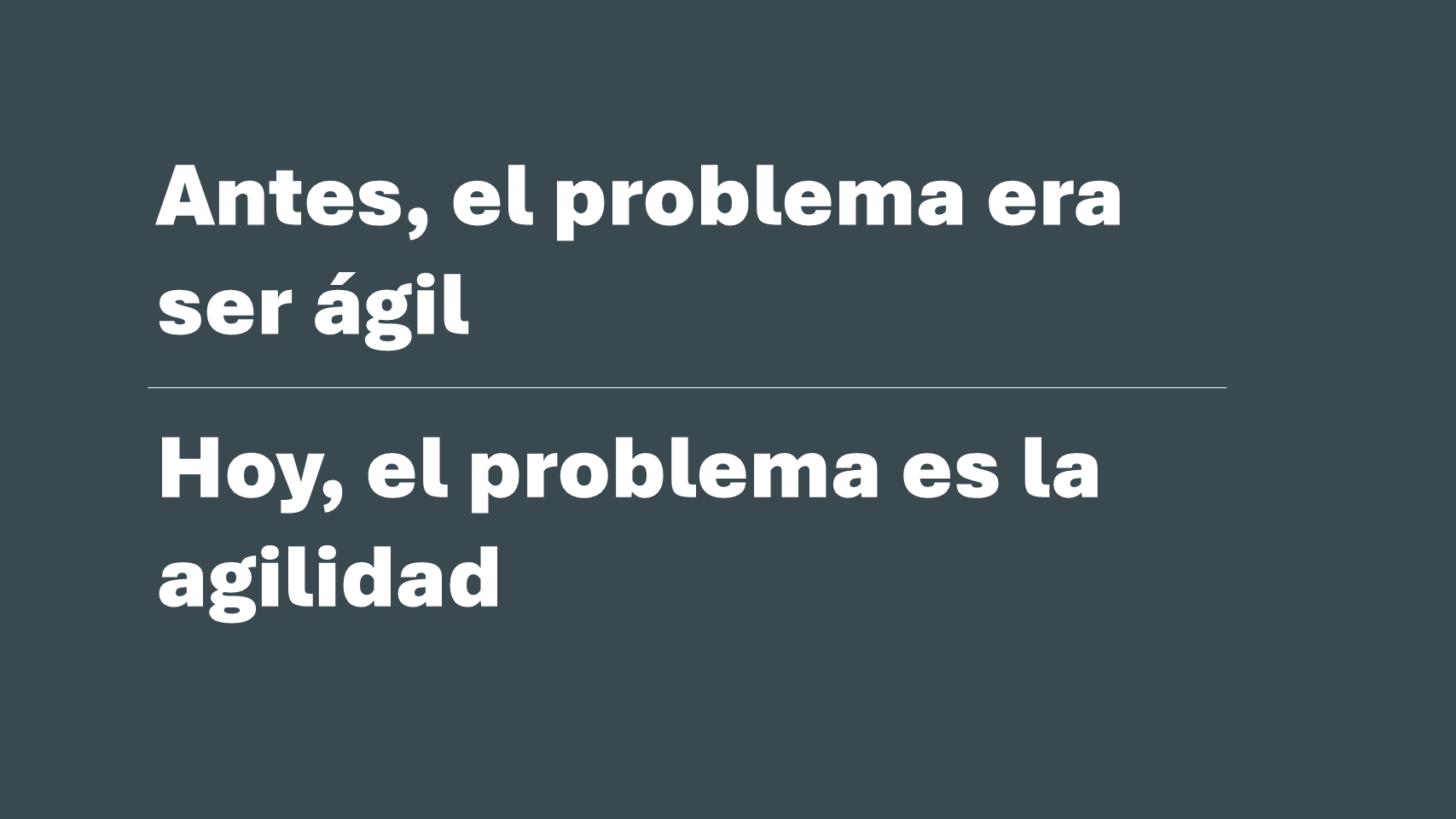 La trampa de la velocidad
